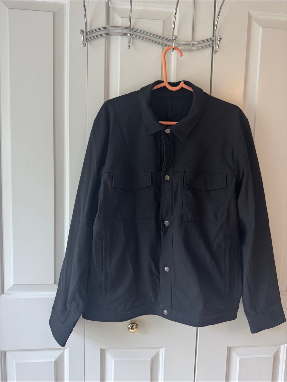 lululemon athletica Black Men's Lightweight Shirt Jacket